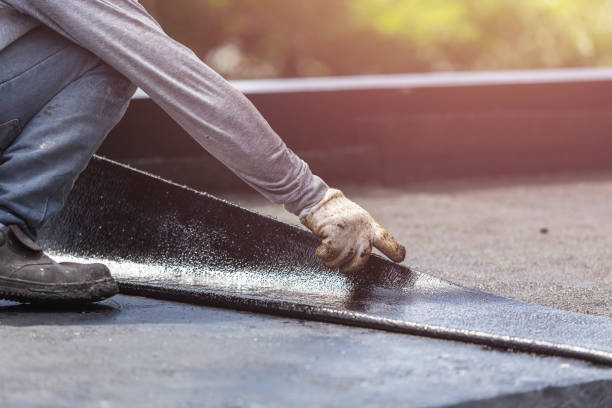 Professional Exterior Waterproofing technician working in Rosemount, MN